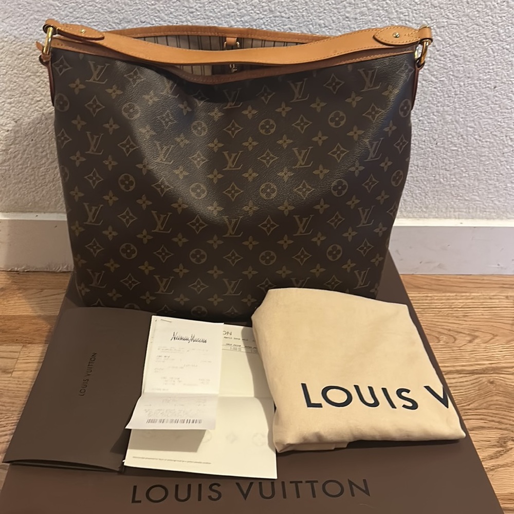 Louis Vuitton Delightful MM Shoulder Bag Hobo RETIRED